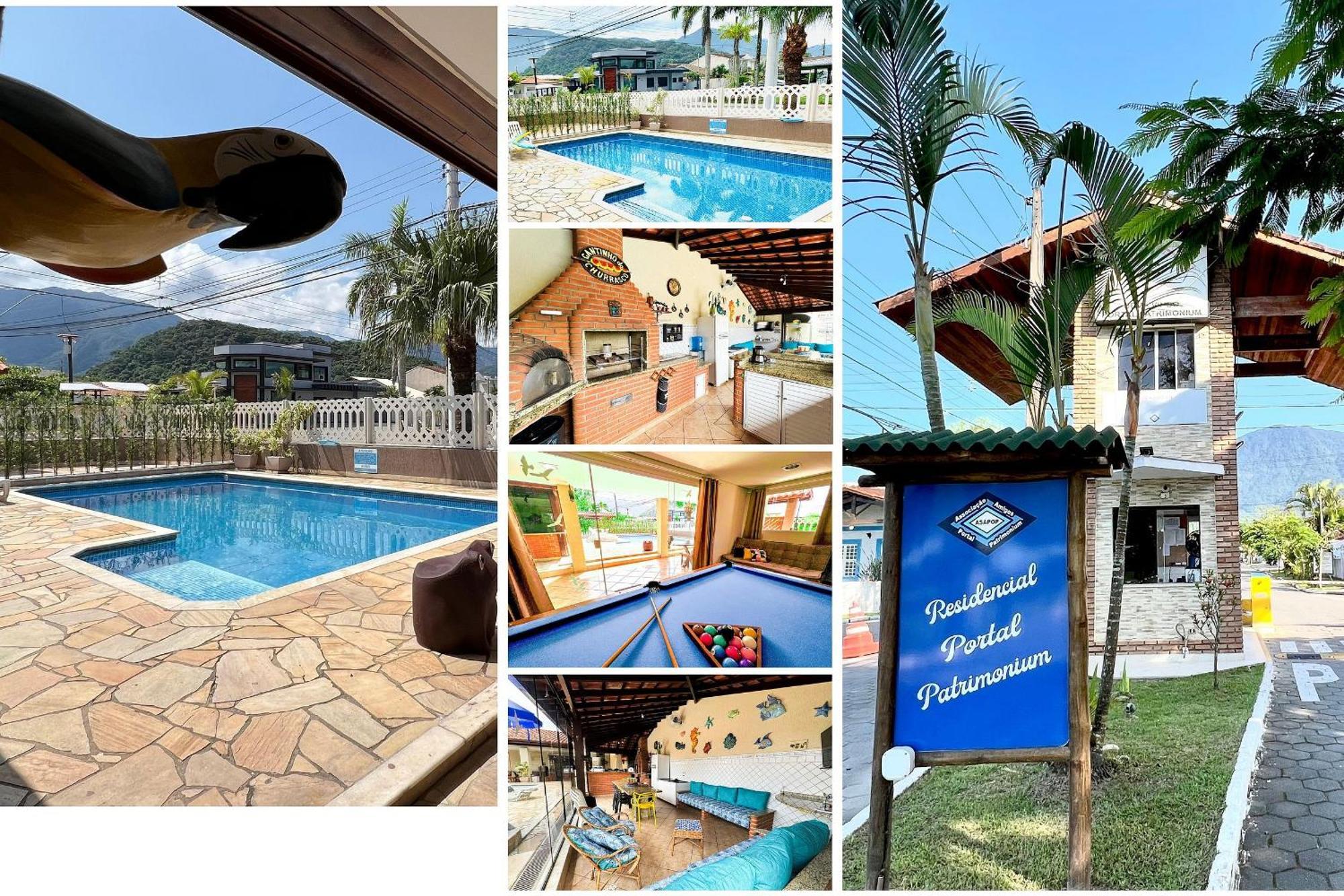Praia/Piscina Com Hidro /Pebolim/Sinuca E Wi-Fi Caraguatatuba Exterior foto