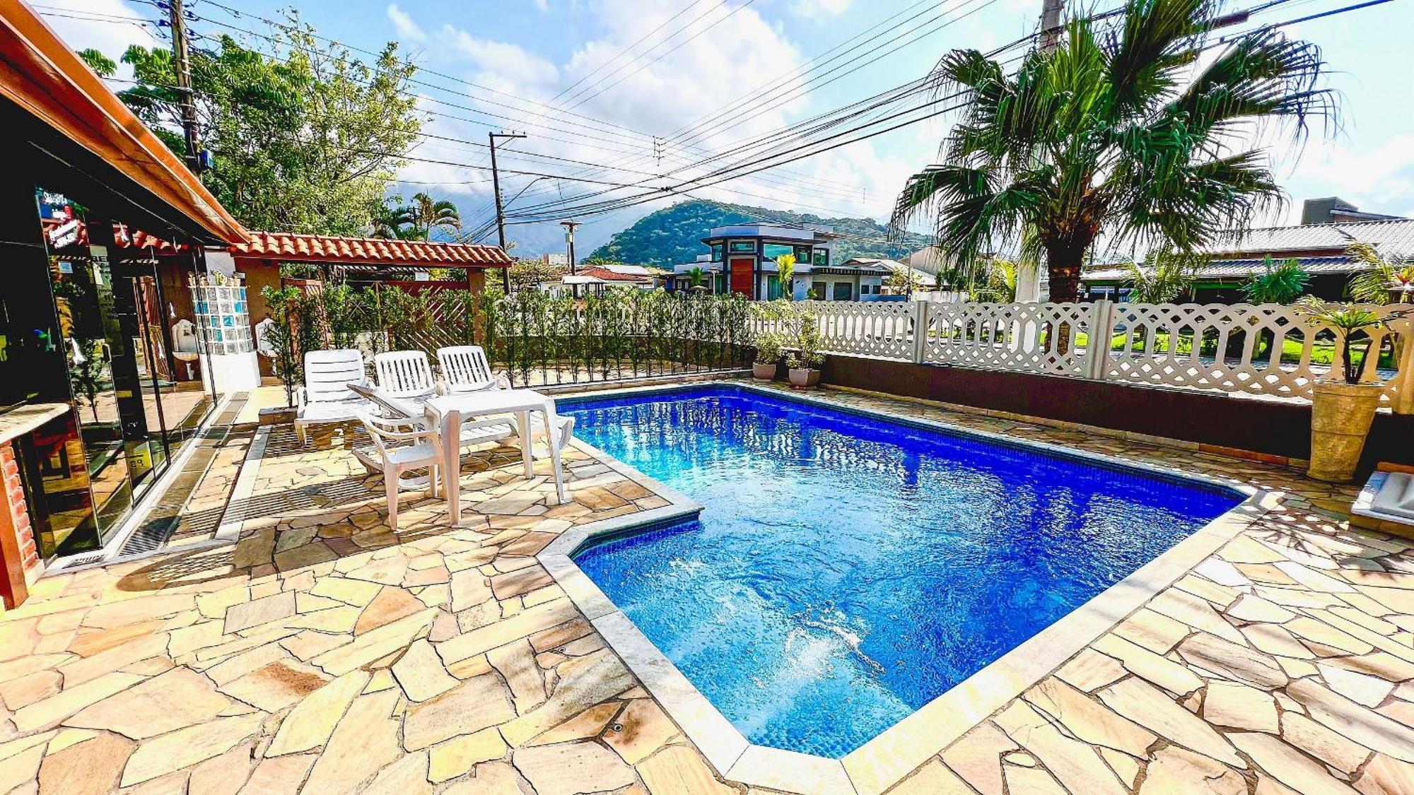 Praia/Piscina Com Hidro /Pebolim/Sinuca E Wi-Fi Caraguatatuba Exterior foto