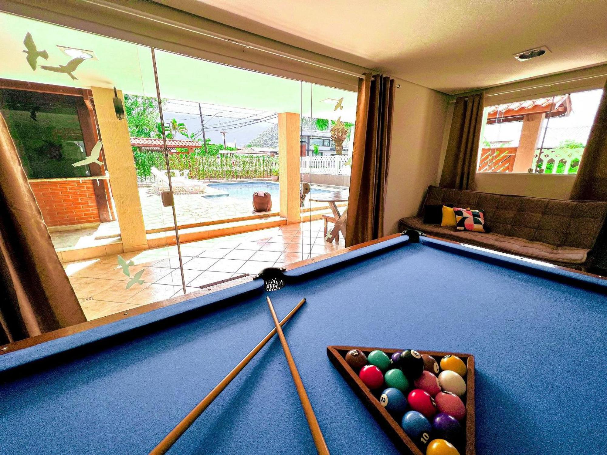 Praia/Piscina Com Hidro /Pebolim/Sinuca E Wi-Fi Caraguatatuba Exterior foto