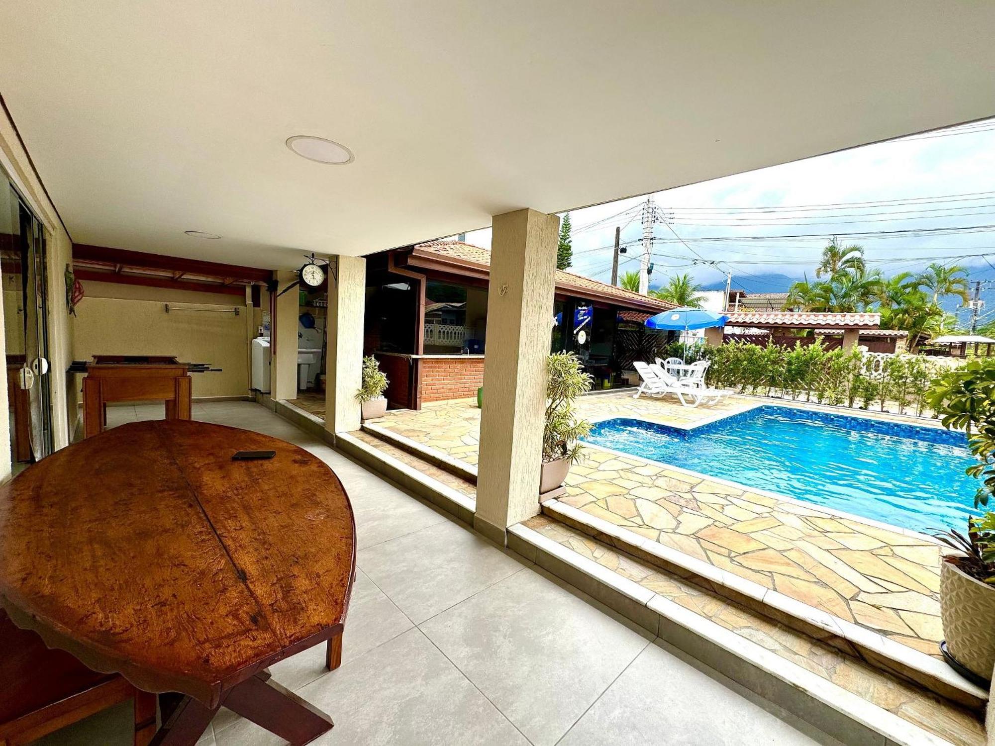 Praia/Piscina Com Hidro /Pebolim/Sinuca E Wi-Fi Caraguatatuba Exterior foto