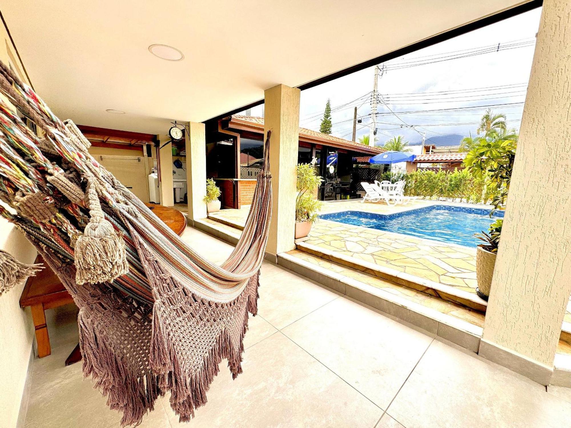 Praia/Piscina Com Hidro /Pebolim/Sinuca E Wi-Fi Caraguatatuba Exterior foto