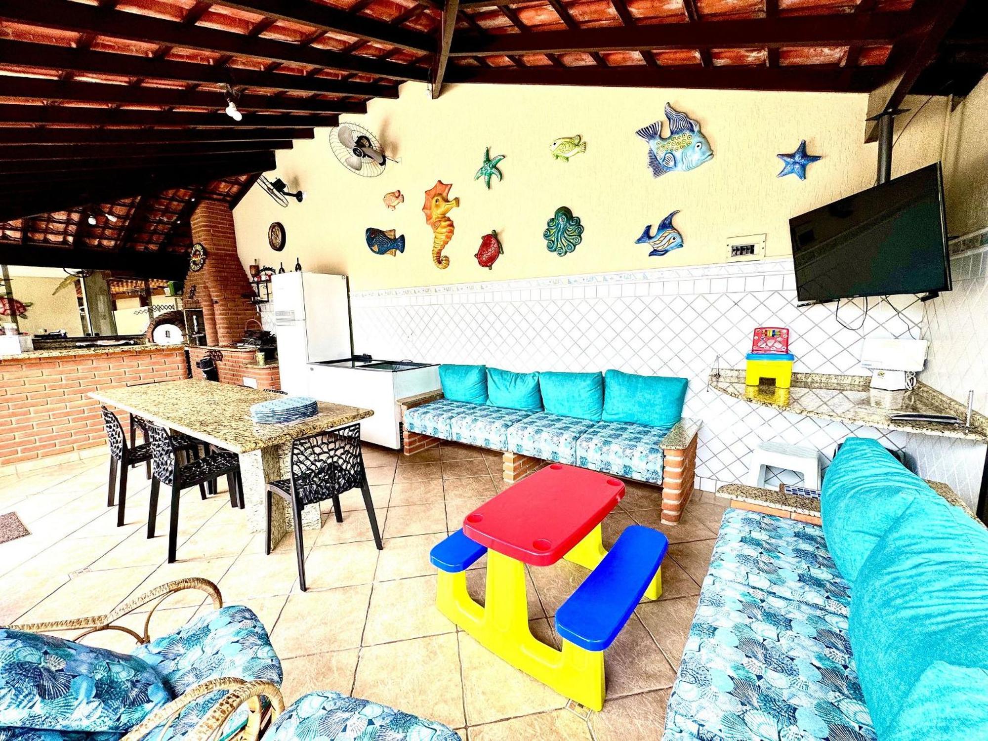 Praia/Piscina Com Hidro /Pebolim/Sinuca E Wi-Fi Caraguatatuba Exterior foto