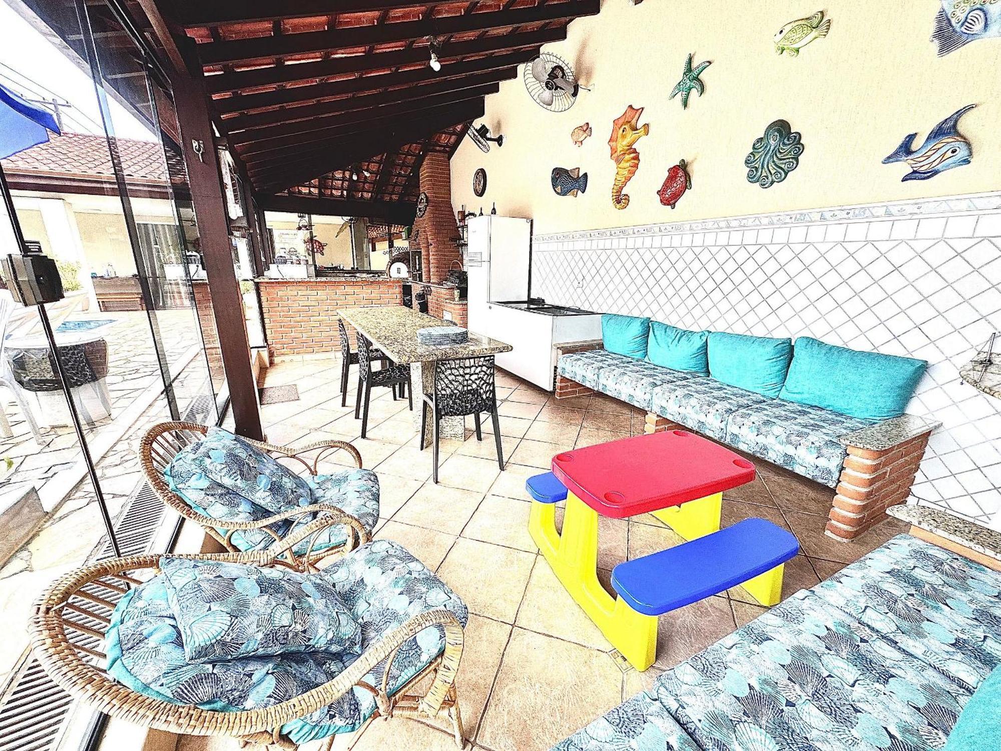 Praia/Piscina Com Hidro /Pebolim/Sinuca E Wi-Fi Caraguatatuba Exterior foto